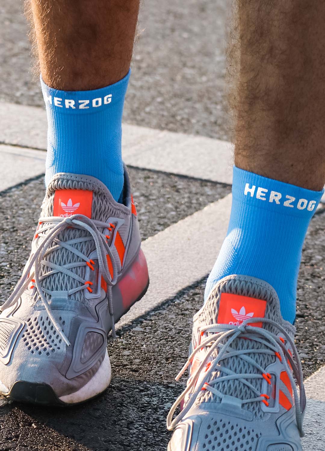 PRO Compressie Enkelsokken Blauw - Image 5