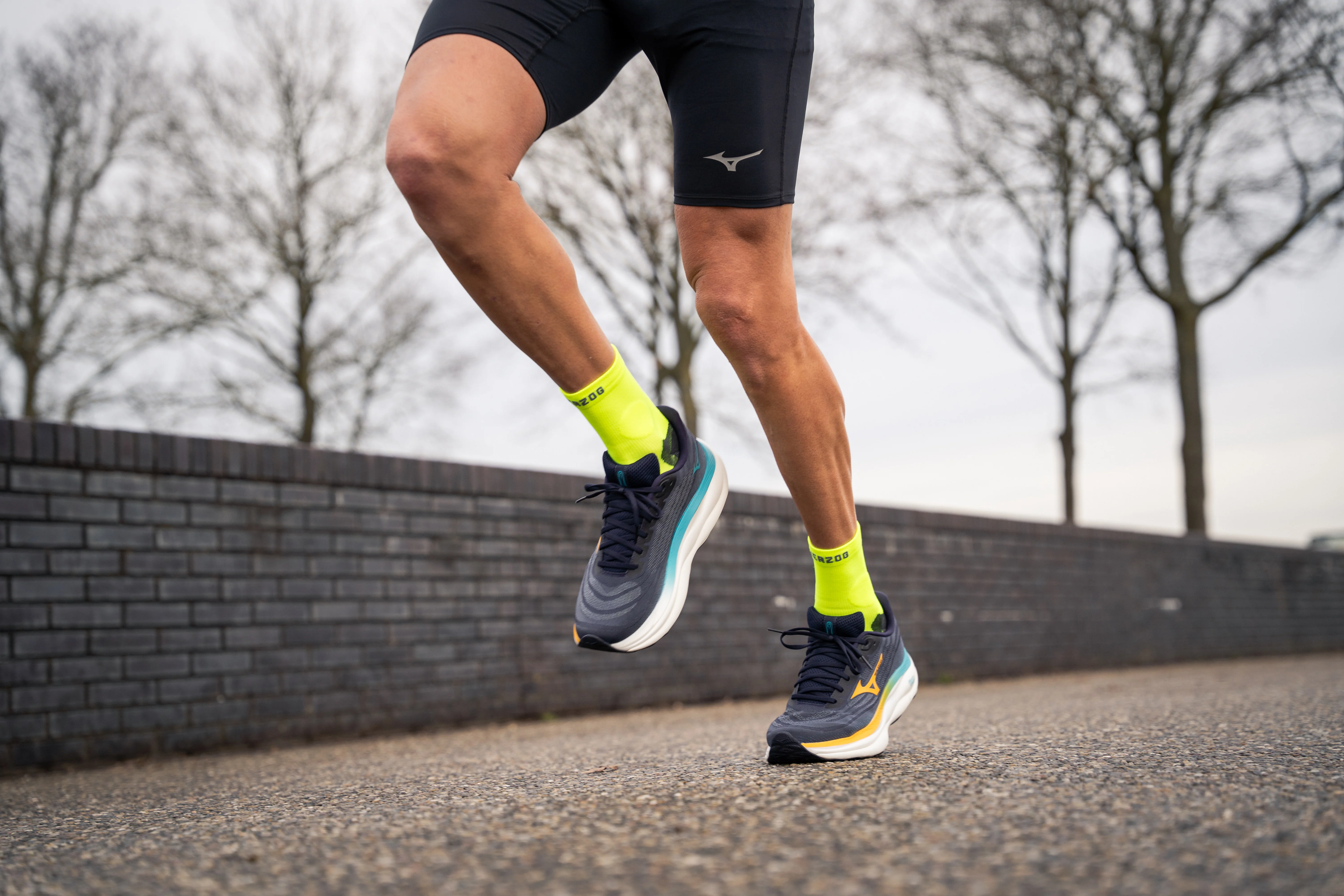 PRO Compressie Enkelsokken Geel - Image 3