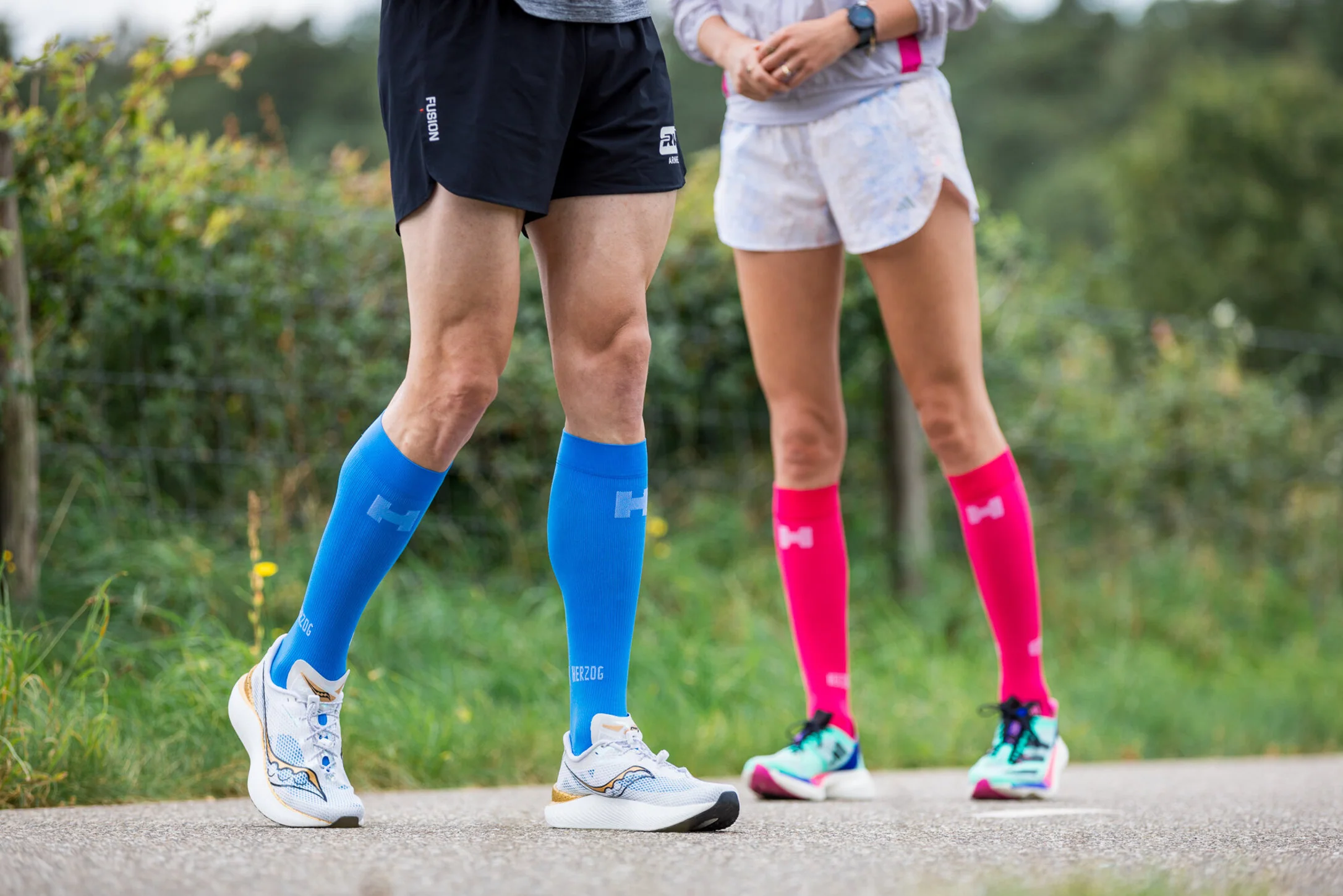 PRO Compressiekousen Roze - Image 5