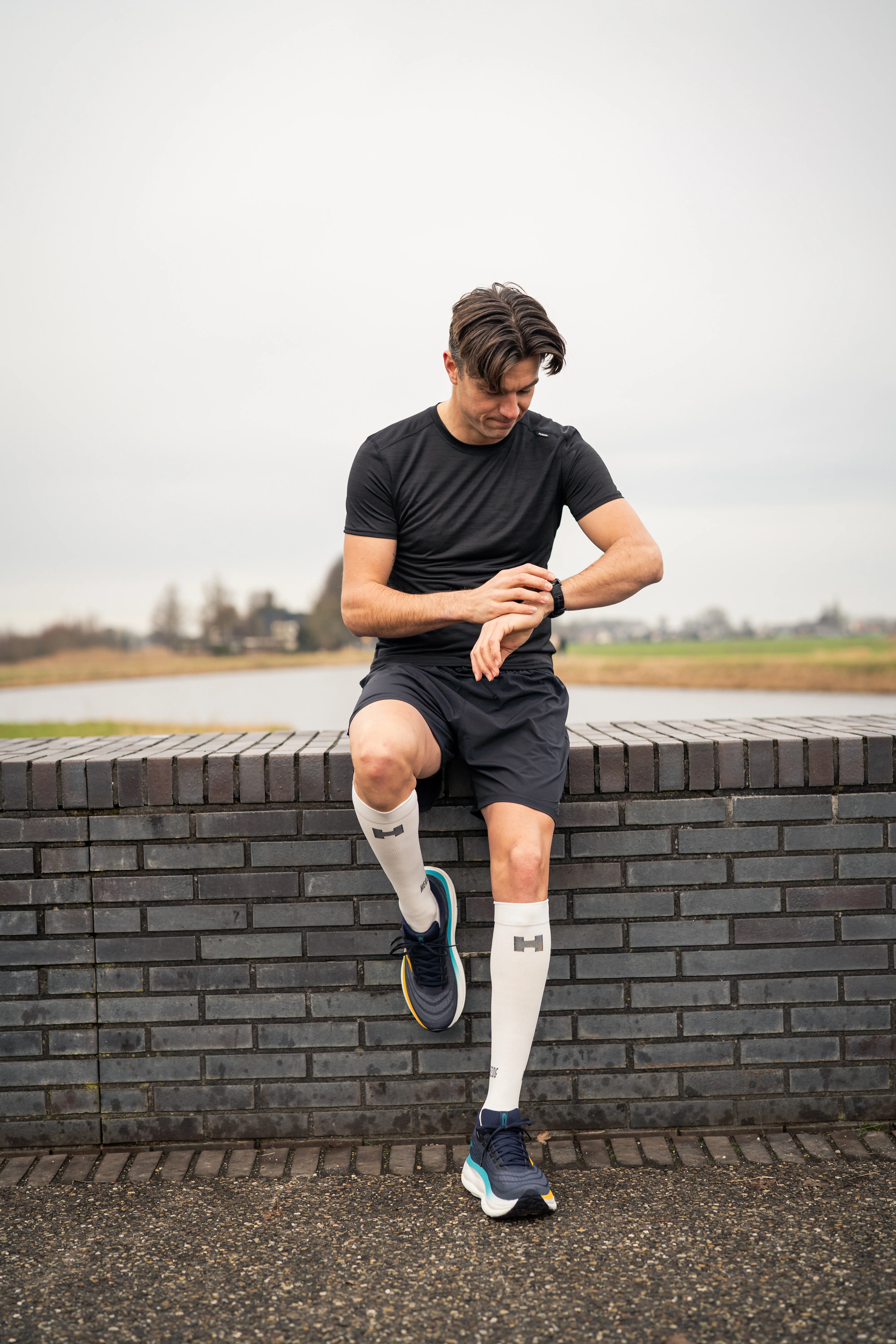 PRO Compressiekousen Wit - Image 5