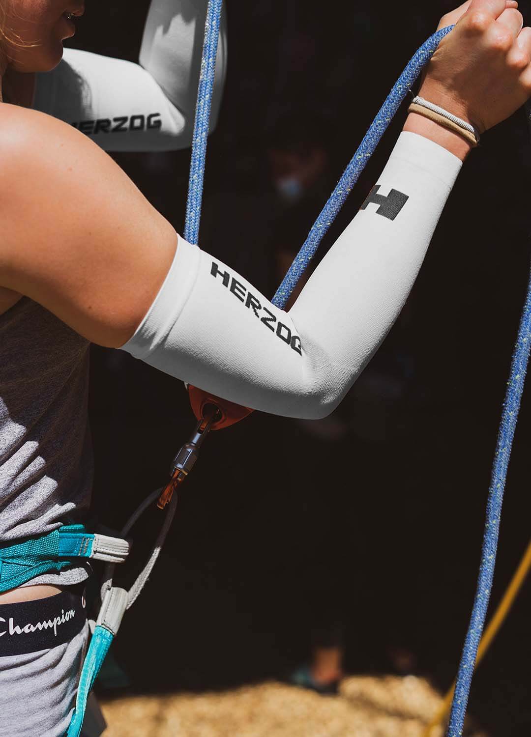 PRO Sport Compression Armsleeves Wit - Image 3